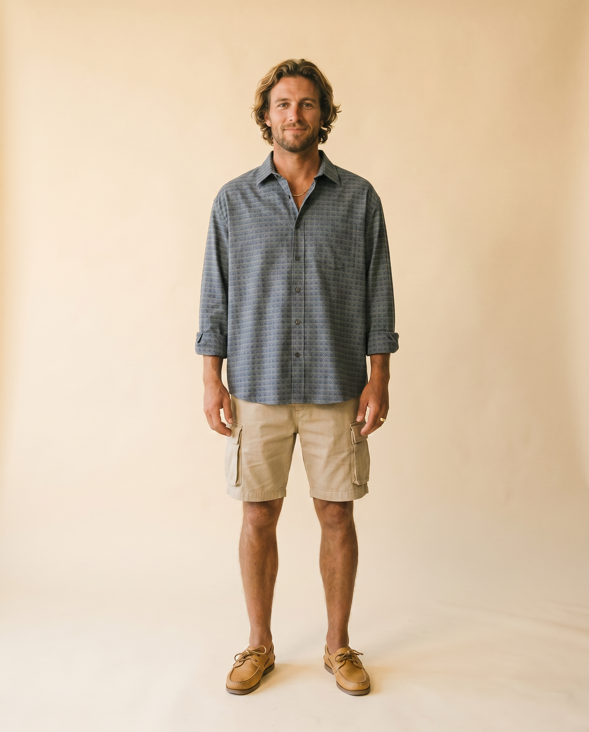Capri camisa estampada - frontal