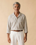 La Sobremesa — Camisa popover de lino